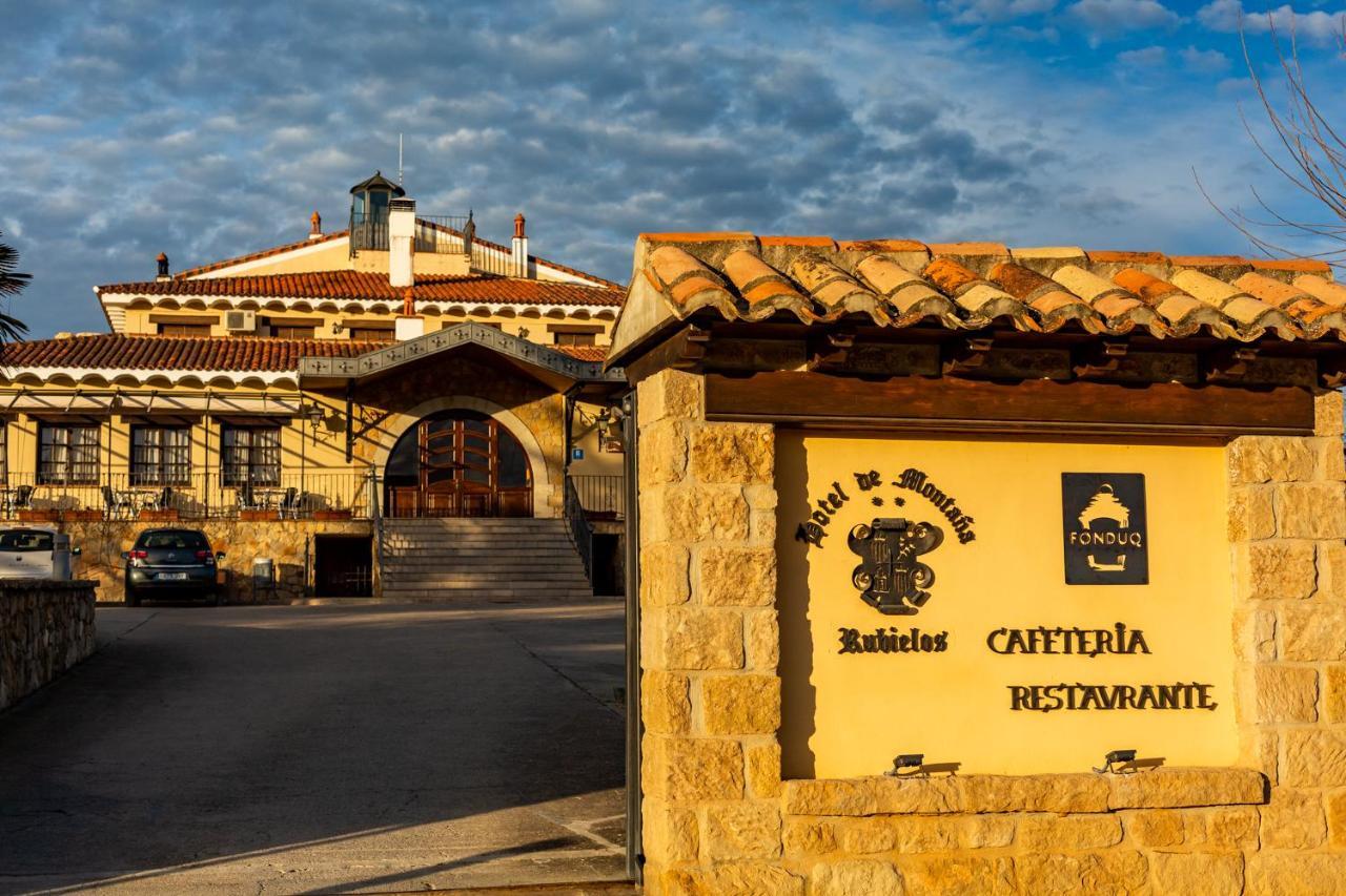Hotel De Montana Rubielos Руб'єлос-де-Мора Екстер'єр фото